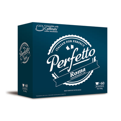 60 Pack Kfee Perfetto Roma Coffee Pods (Intensity 10)