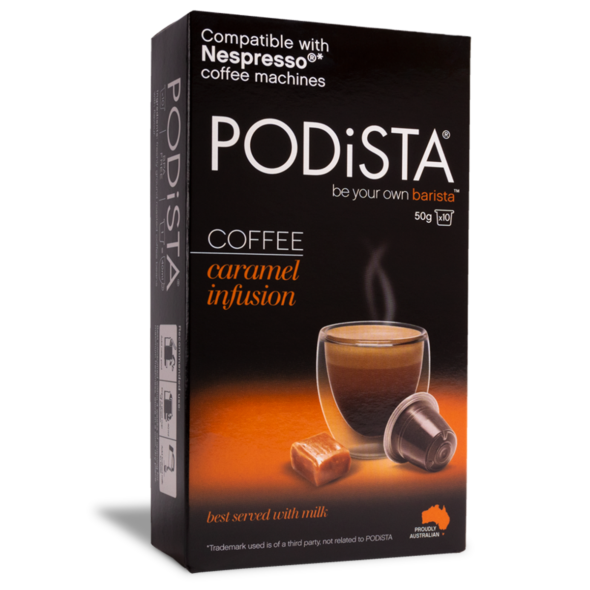 Espresso Pods - Caramel Espresso