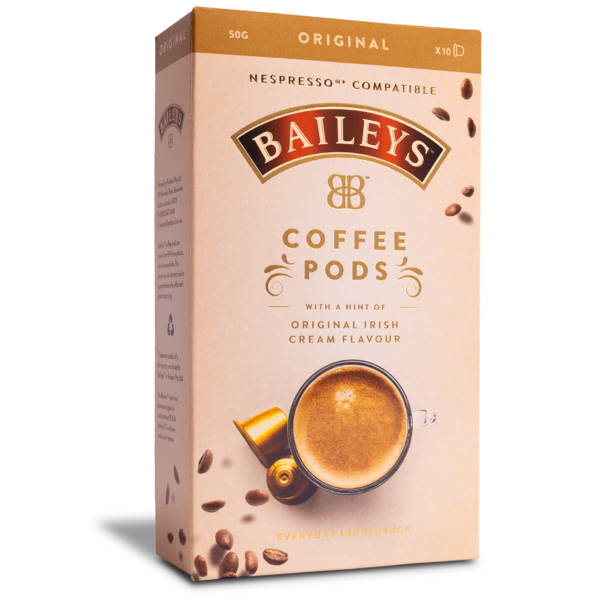 Baileys Nespresso Compatible Coffee Pods Original Irish Cream