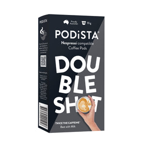 PODiSTA Double Shot Coffee (16/10) Pod 10pk