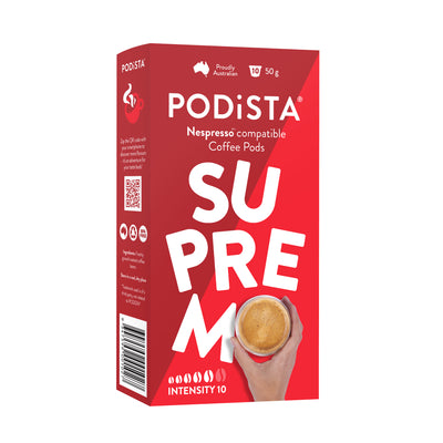 PODiSTA Supremo Coffee (10/10) Pod 10pk