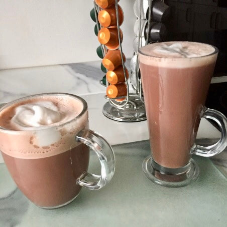 Use your Nespresso machine to make hot chocolate