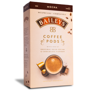 Baileys Mocha Irish Cream Flavoured Coffee - Nespresso Compatible 