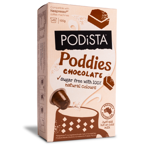 Poddies Sugar Free Chocolate Pod 10pk